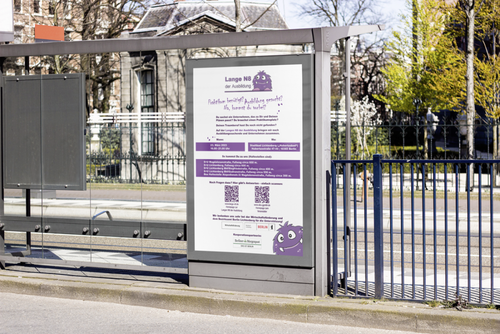 Lange N8 der Ausbildung | Poster