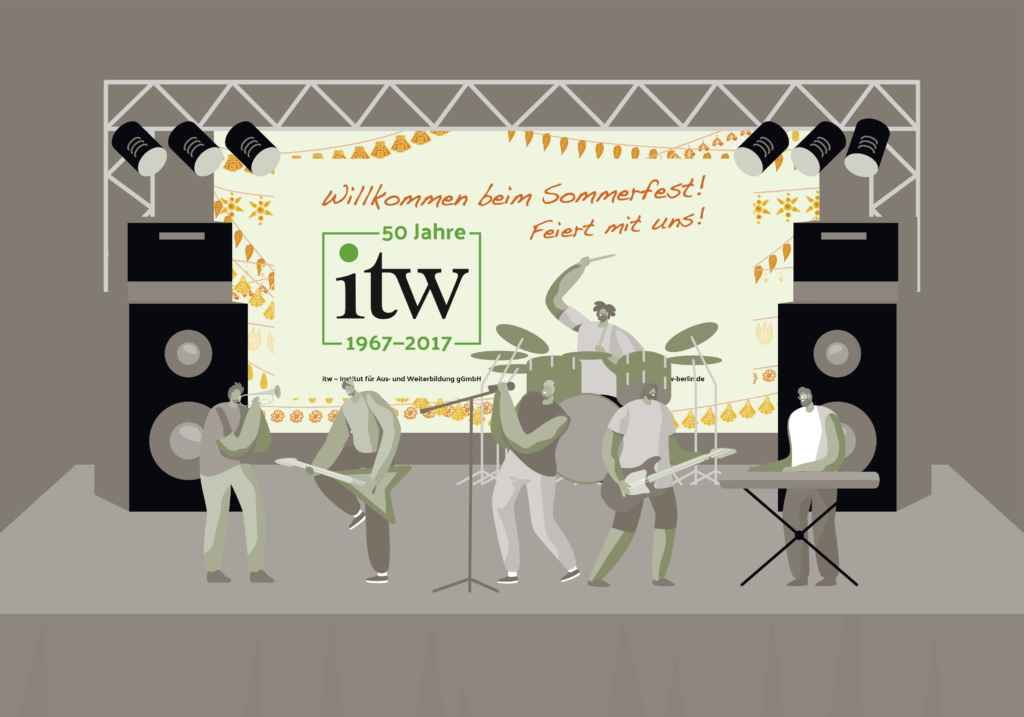 itw Sommerfest 2017 Backdrop